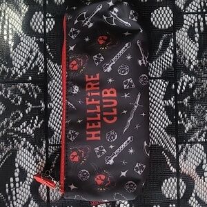 Hellfire Club Black and Red Pencil Case